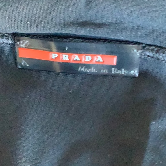 Auth prada windbreaker lightweight hooded jacket - Picture 8 of 8